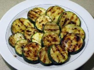 Gegrilde Courgette's