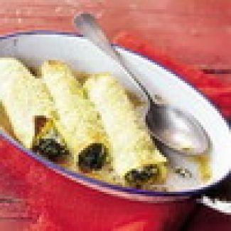 Cannelloni Met Spinazie