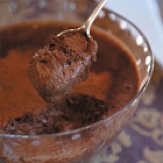 Chocolademousse Met Nocinolikeur 
