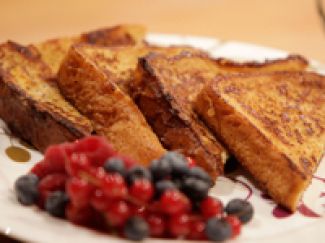 French Toast Met Maplesyrup