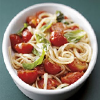 Spaghetti Met Tomaat En Basilicum 
