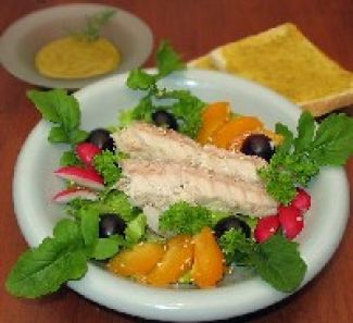 Salade Van Makreel En Vruchten