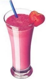 Aardbeien Milkshake