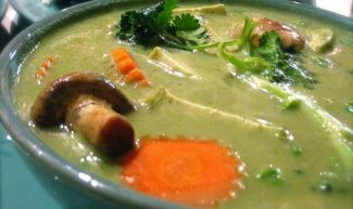 Thaise Groene Curry Soep